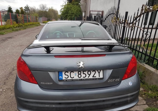 Peugeot 207 cena 14500 przebieg: 158949, rok produkcji 2009 z Częstochowa małe 79